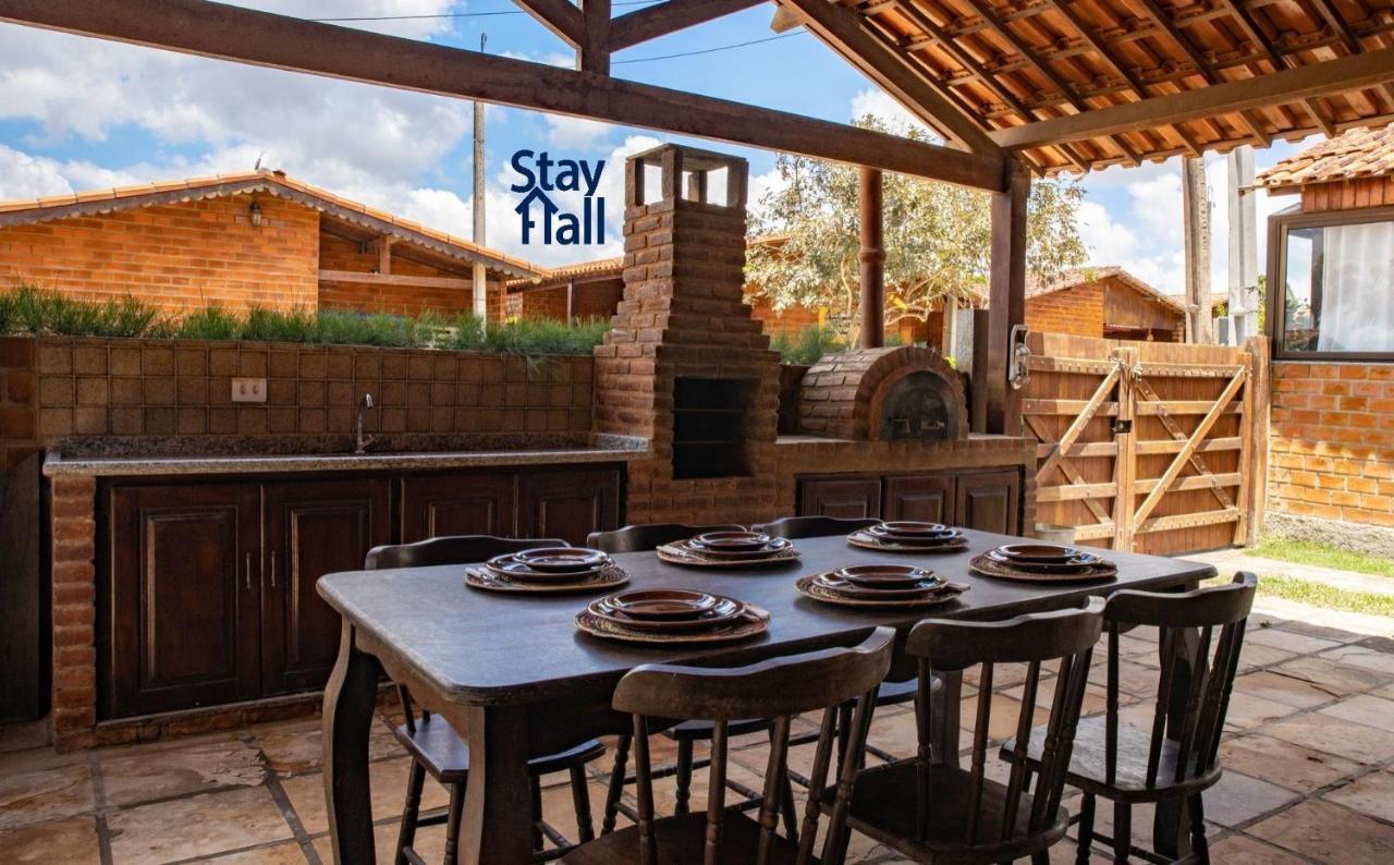 Casa em Gravata com Piscina e Churrasqueira e Forno de Pizza - SH010 Gravatá Exterior foto